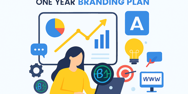 طرح جامع یک‌ساله برندینگ و تبلیغات کسب‌وکار